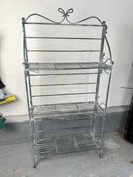 Folding Bakers Rack Or Plant Rack