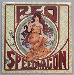 AUTOGRAPHED REO Speedwagon - This Time We Mean It PE33338 EX