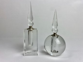 Bombay Crystal Perfume Bottles (2)