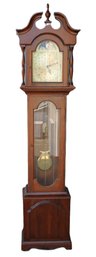 Seth Thomas Grandfather Clock With Three Brass Weights
