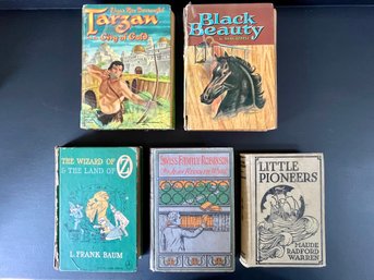Collection Of Five Vintage Children's Books