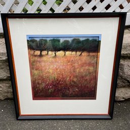 A Framed Art Print With A Custom Border - Ken Hildrew - Inspirational Orchard II