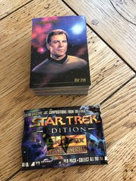 Star Trek Edition Skybox Master Series #1-90.   Lot 47