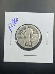 1926 Standing Liberty Silver Quarter