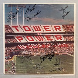 AUTOGRAPHED Tower Of Power - We Came To Play! C34906 EX