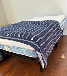 Twin Foldaway Bed, Serta Mattress, Tempurpedic Topper