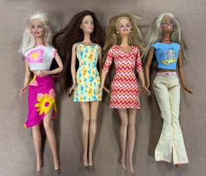 Collection Of  Barbie Dolls, Clothes & Fun Accessories Markings- 1966 And 1999      E3/JSS