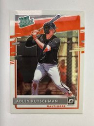 2020 Panini Optic Rated Prospect Adley Rutschman Orioles