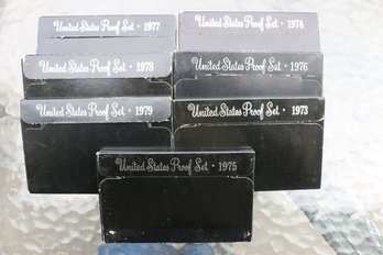 7 Proof  Coin Sets 1973-1979