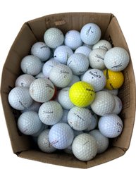 Lot Of Golfballs 12 Inches X 10 Inches X 7 Inches