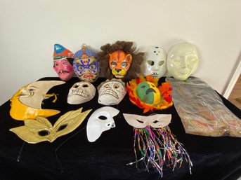 Lot Of Masquerade Masks