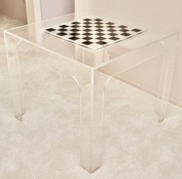 Acyrlic Square Parson Style Table