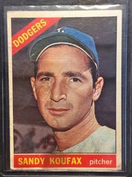 1966 Topps Sandy Koufax - K