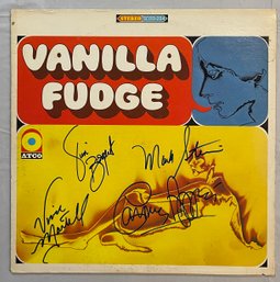 AUTOGRAPHED Vanilla Fudge - Self Titled SD33-224 VG
