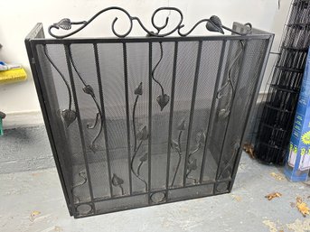 Trailing Vine Fireplace Screen