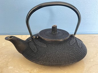 Japanese Cast Iron Dragonfly Teapot