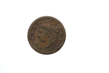 1839 Large Cent Penny Coin