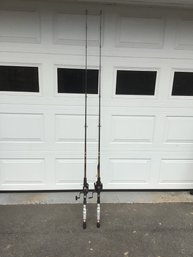 Pair Of Ugly Stick Fishing Rods With Reels