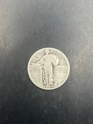 1927 Standing Liberty Silver Quarter