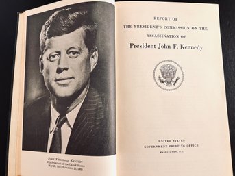 The Official Warren Report Commission On The Assassination Of President John F. Kennedy