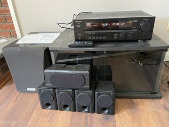 Kenwood  VR-615  Audio-video Surround Receiver With Speakers.