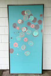 Large Turquoise Abstract