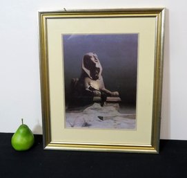 Repose On The Flight Into Egypt By Luc Oliver Merson Of France, Framed Print Mary & Jesus At Feet Of The Spinx