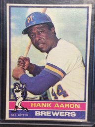 1976 Topps Hank Aaron - K