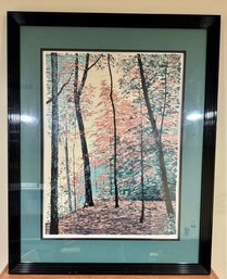 Signed And Numbered Serigraph By Raymond Byram - 3/275