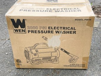 WEN 2000 PSI Electrical Pressure Washer PW19-NIB