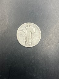 1928 Standing Liberty Silver Quarter