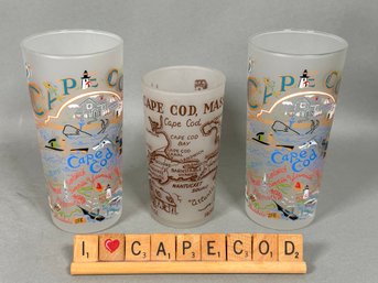 Cape Cod Scrabble Decor & Glasses