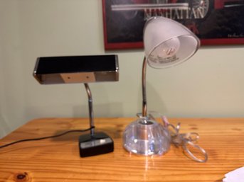 Two Desk Lamps