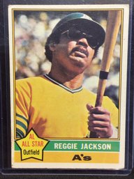 1976 Topps Reggie Jackson - K