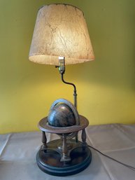 Vintage Globe Table Lamp.30' Tall