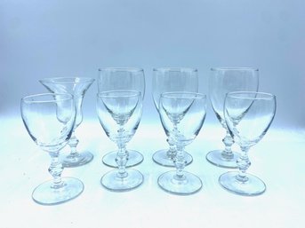Assortment Of Matched Stemware - 8 Pieces