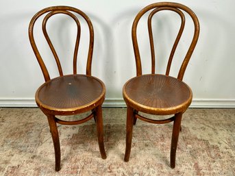 Antique Jacob & Josef Kohn And Mundus Bentwood Chairs