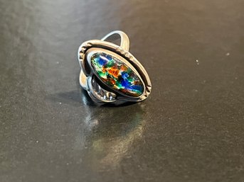 Beautiful Intricate Ring With Stone