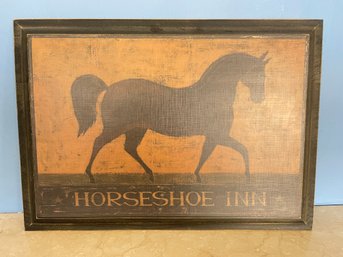 Horseshoe Framed Art Print