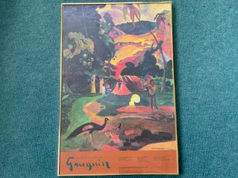 Framed Paul Gauguin Poster