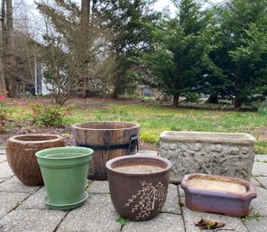 Group Of 6 Planters