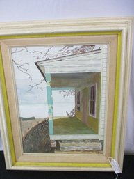 Art Piece - W.R. Yergen - Farm Porch