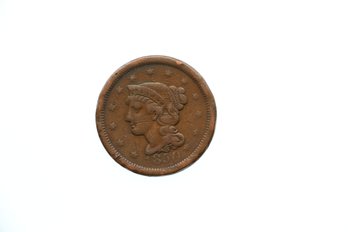 1850 Large Cent Penny Coin