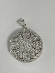 Silver Locket Charm  15