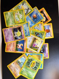 15 1990's Pokemon Cards