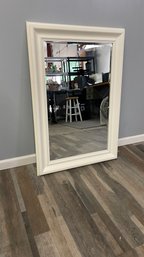 Young American White Framed Mirror