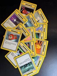 14 1990's Pokemon Trainer Cards