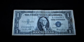 U.S. 1935E $1 Silver Certificate Bill