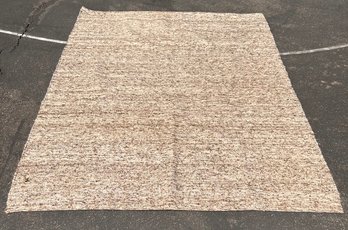 10ft By 8ft Woven Rug With Brown Hues