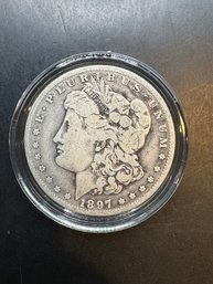 1897-O Morgan Silver Dollar